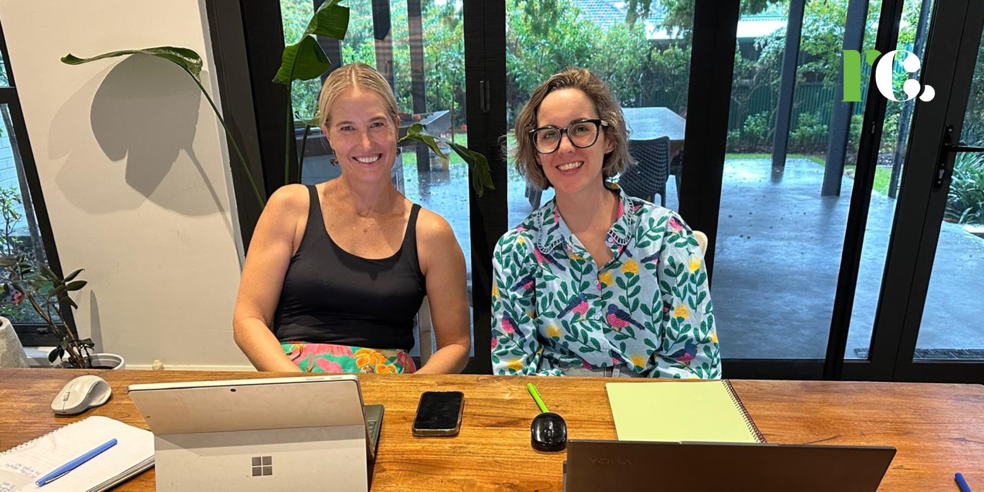 Jill Jensen and Simone Parker from Reimagine Consulting